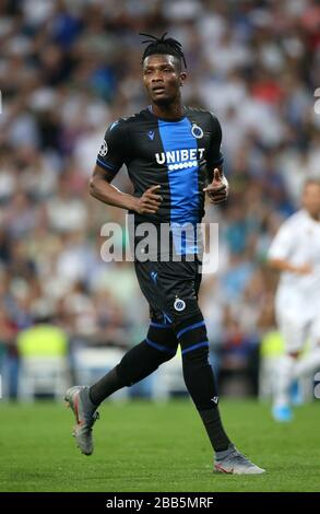 Club Brugge's Simon Deli Banque D'Images