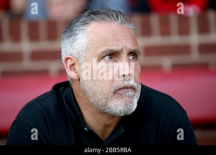 Kidderminster Harriers, gestionnaire John Pemberton Banque D'Images