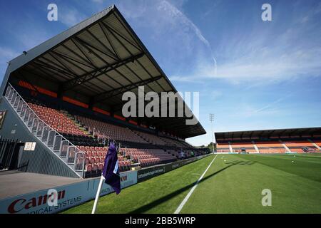 Barnett FC's Ground The Hive Before the FA Women's Super League Game entre Tottenham Hotspur et Liverpool Banque D'Images