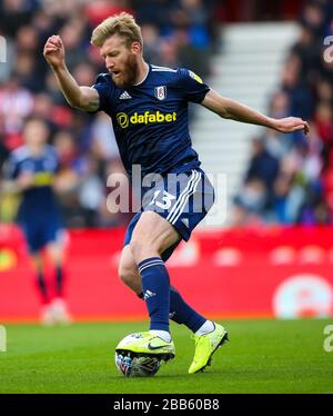 Tim Ream de Fulham lors du championnat Sky Bet au stade de la meilleure 365 Banque D'Images