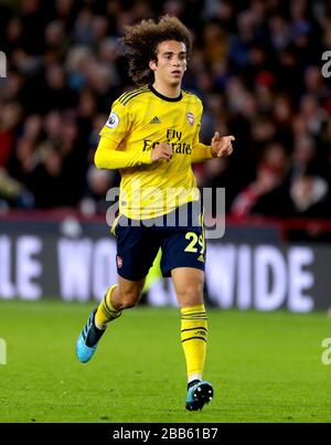 Matteo Guendouzi d'Arsenal en action Banque D'Images