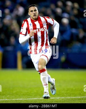 Lee Gregory de Stoke City en action Banque D'Images