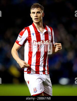 Liam Lindsay de Stoke City en action Banque D'Images