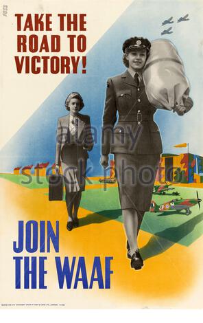 La Seconde Guerre mondiale affiche de propagande de l'information du public 2 Banque D'Images