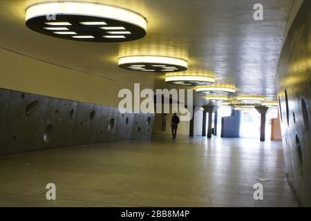 U-Bahnhof Wiener Platz, Köln-Mülheim, Nordrhein-Westfalen, Allemagne Banque D'Images