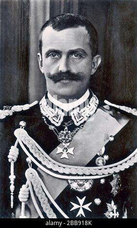 VICTOR EMMANUEL III D'ITALIE (1869-1947) VERS 1895 Banque D'Images