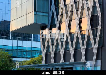 Bâtiment Maybank à Singapour, en Asie Banque D'Images