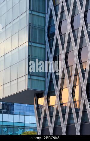 Bâtiment Maybank à Singapour, en Asie Banque D'Images