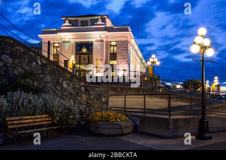 Robert Bateman Centre, Victoria Inner Harbour, C.-B., Canada Banque D'Images