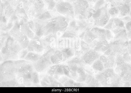blanc vague d'eau abstrait ou pure nature bulle texture fond Banque D'Images