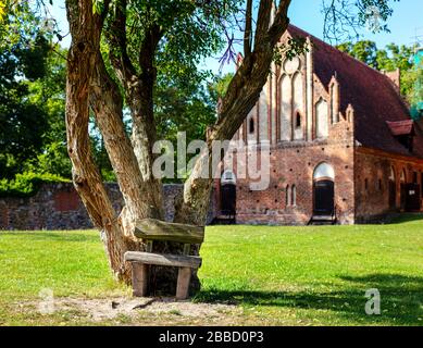 le monastère de chorin dans l'état de brandebourg, allemagne Banque D'Images