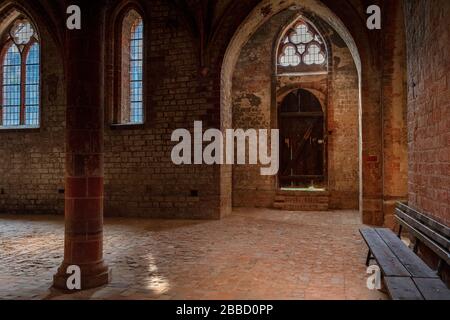 le monastère de chorin dans l'état de brandebourg, allemagne Banque D'Images