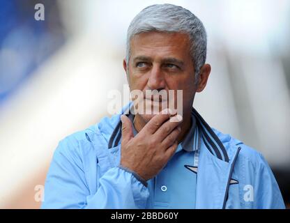 Lazio Manager Vladimir Petkovic avant la saison, amical à Selhurst Park, dans le sud de Londres. Banque D'Images