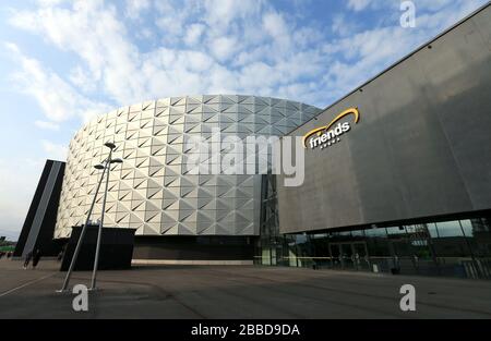 Vue sur la Friends Arena, qui abrite AIK Solna Banque D'Images