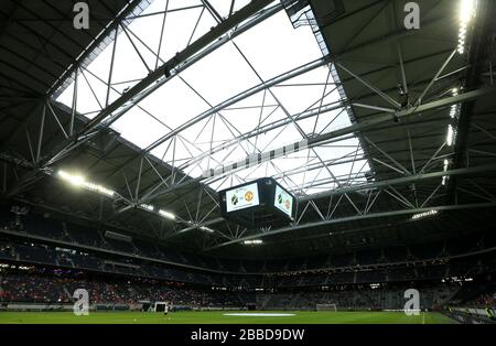 Vue sur la Friends Arena, qui abrite AIK Solna Banque D'Images