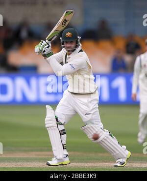 L'Australie A Matthew Wade dans la lutte contre le Gloucestershire. Banque D'Images