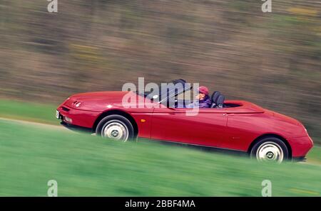 1996 Alfa Romeo Spider Twin Spark. Banque D'Images