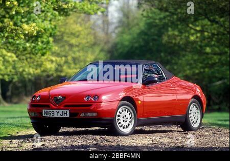 1996 Alfa Romeo Spider Twin Spark. Banque D'Images