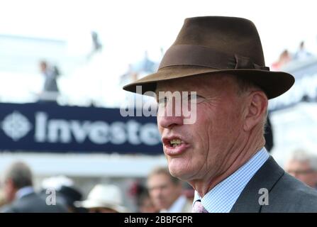 John Gosden, formateur Banque D'Images