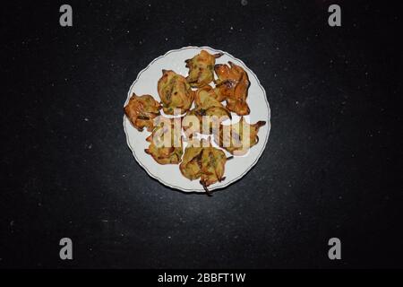 Pokaray de légumes cuits avec de l'espace pour ajouter du texte Banque D'Images