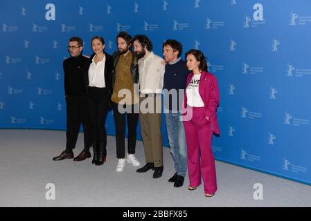 Photo et conférence de presse de FAVOLACCE lors du Festival du film Berlinale 2020. Banque D'Images