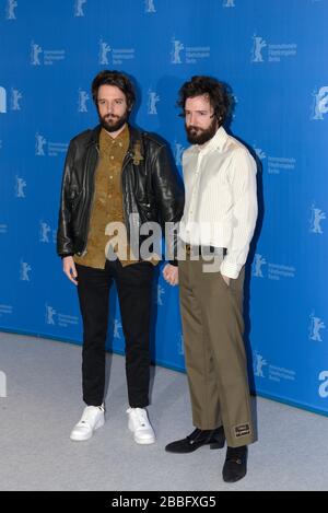 Photo et conférence de presse de FAVOLACCE lors du Festival du film Berlinale 2020. Banque D'Images