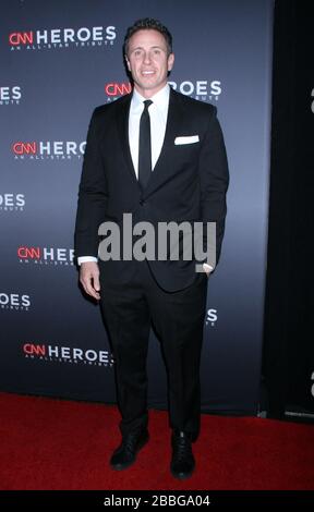 ***PHOTO DU FICHIER*** Chris Cuomo diagnostiqué avec Coronavirus. NEW YORK, NY - décembre 09: Chris Cuomo au 12ème annuel CNN Heroes: Un hommage All-Star au Musée américain d'Histoire naturelle de New York le 09 décembre 2018. Crédit : RW/MediaPunch Banque D'Images