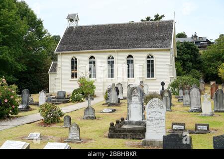 La plus ancienne église de Nouvelle-Zélande Banque D'Images