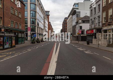 Belfast, Irlande du Nord, Royaume-Uni.31 mars 2020. Andersonstown Belfast, Antrim, Royaume-Uni., . Covid19: Les rues vides à Belfast pendant Rushhhhhhhhour crédit: Bonzo/Alay Live News Banque D'Images