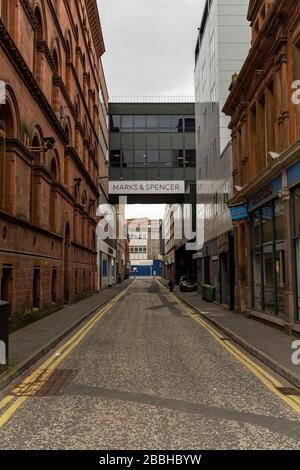 Belfast, Irlande du Nord, Royaume-Uni.31 mars 2020. Andersonstown Belfast, Antrim, Royaume-Uni., . Covid19: Les rues vides à Belfast pendant Rushhhhhhhhour crédit: Bonzo/Alay Live News Banque D'Images