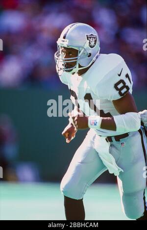 Tim Brown des Oakland Raiders Banque D'Images