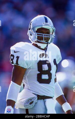 Tim Brown des Oakland Raiders Banque D'Images