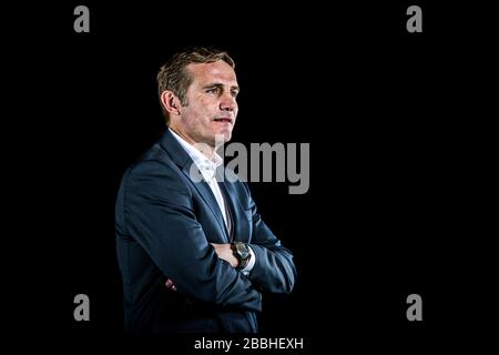 Bradford City Manager Phil Parkinson Banque D'Images