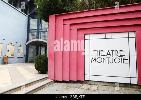 Théâtre Montjoie. Salle de spectacle. Saint-Gervais-les-bains. Haute-Savoie. France. Banque D'Images