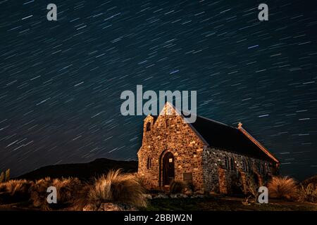 Église du bon Berger de tekapo Banque D'Images