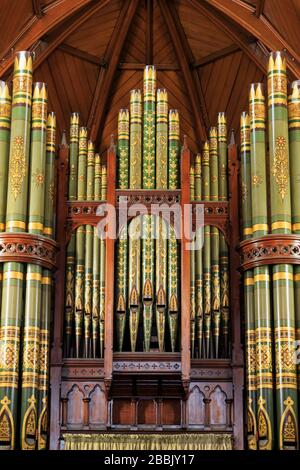 Rue Albert Eglise unifiante, Brisbane, Queensland, Australie Banque D'Images