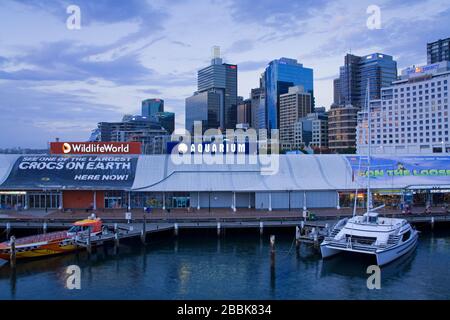 Wildlife World & Aquarium à Darling Harbour, Central Business District, Sydney, Nouvelle-Galles du Sud, Australie Banque D'Images