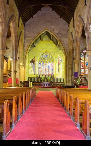 Église de garnison dans le quartier des Rocks, Sydney, Nouvelle-Galles du Sud, Australie Banque D'Images