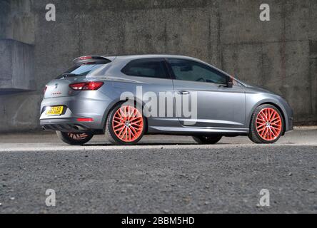 2015 Seat Leon Cupra Sub 8 édition spéciale espagnol Hot Hathachures Banque D'Images