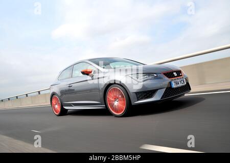 2015 Seat Leon Cupra Sub 8 édition spéciale espagnol Hot Hathachures Banque D'Images