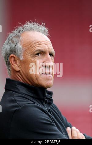 Le chef-coach de Saint Etienne Ghislain Printant Banque D'Images