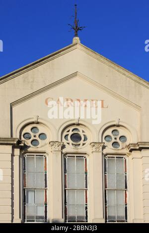 Carmel Welsh Calvinistic Methodist Chapel, Conwy, Pays de Galles, Royaume-Uni Banque D'Images