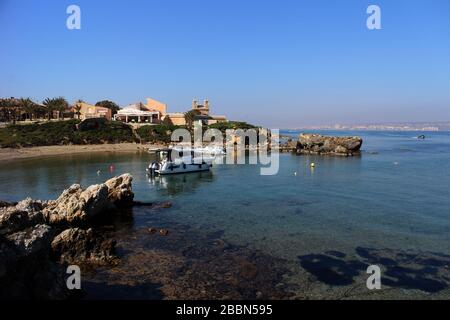 Tabarca Espagne Banque D'Images