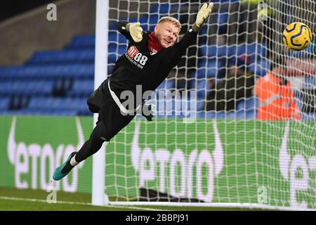Aaron Ramsdale de AFC Bournemouth - Crystal Palace / AFC Bournemouth, Premier League, Selhurst Park, London, UK - 3 décembre 2019 usage éditorial Only - les restrictions DataCo s'appliquent Banque D'Images