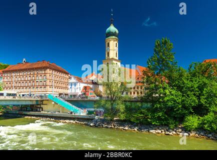 Graz - mai 2017, Autriche: Graz - mai 2017, Autriche: Le centre de la vieille ville par temps ensoleillé Banque D'Images