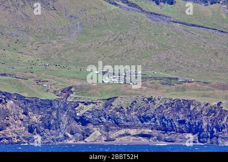 L'île la plus éloignée Tristan da Cunha Banque D'Images