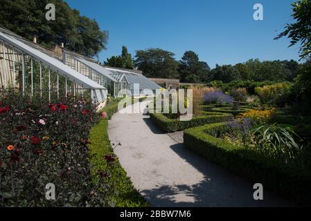 Conservatory Glasshouse Greenhouse Garden Landscape au Fulham Palace, Bishop's Avenue, Fulham, Londres, 6 EA Banque D'Images