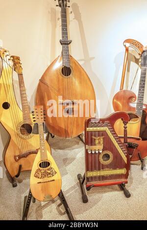 Instruments à cordes anciens Banque D'Images