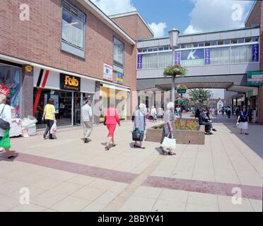 1994, Solihull Town Center, West Midlands, Angleterre, Royaume-Uni Banque D'Images