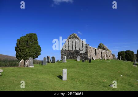 Église de Kilchrist près de Broadford, île de Skye, Écosse, Royaume-Uni. Banque D'Images